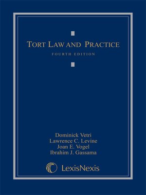 cover image of Tort Law and Practice